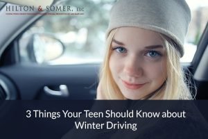 3 Things Your Teen Should Know about Winter Driving 3 Things Your Teen Should Know about Winter Driving