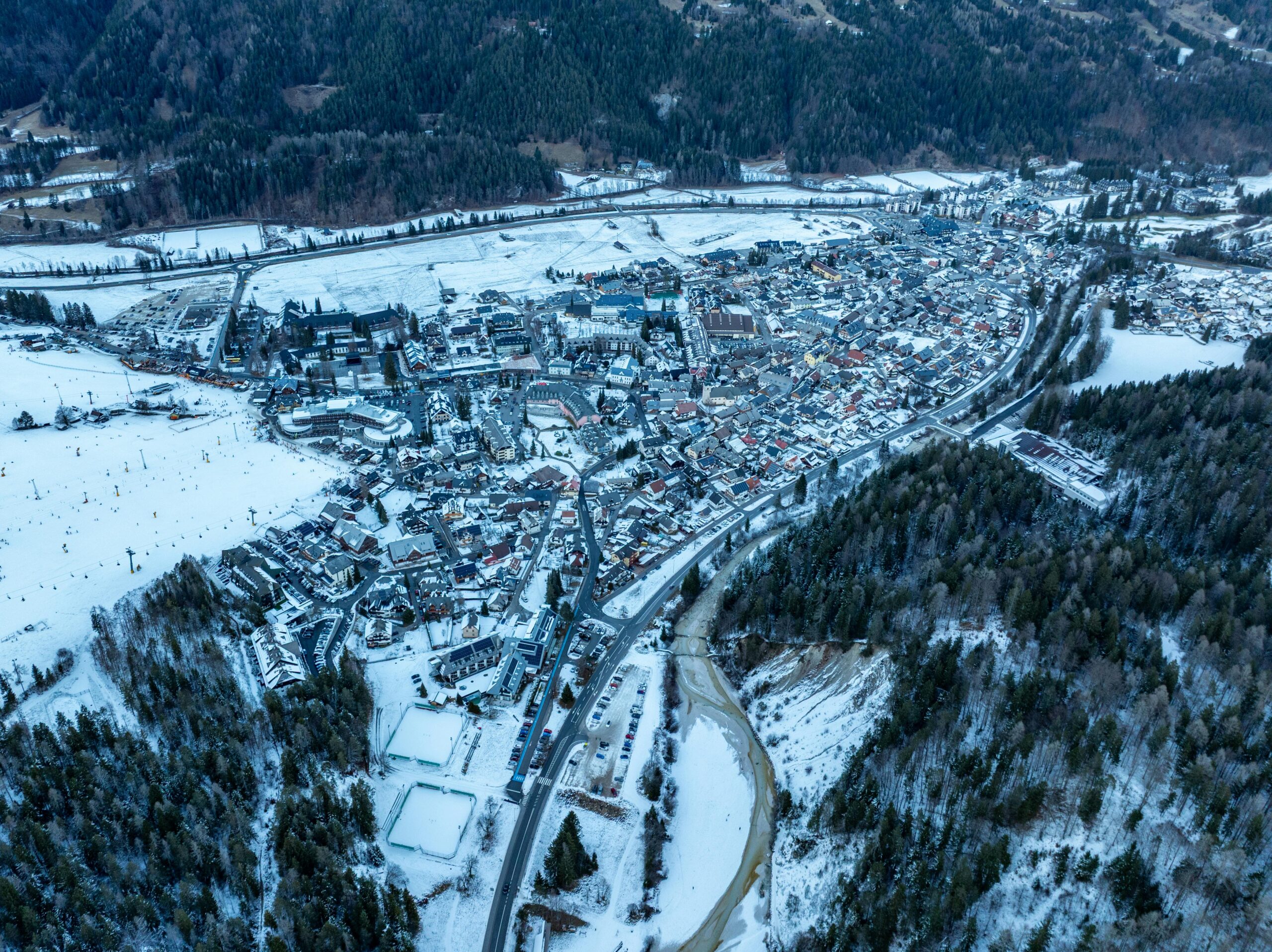 Jackknifed Trucks and Winter Roads